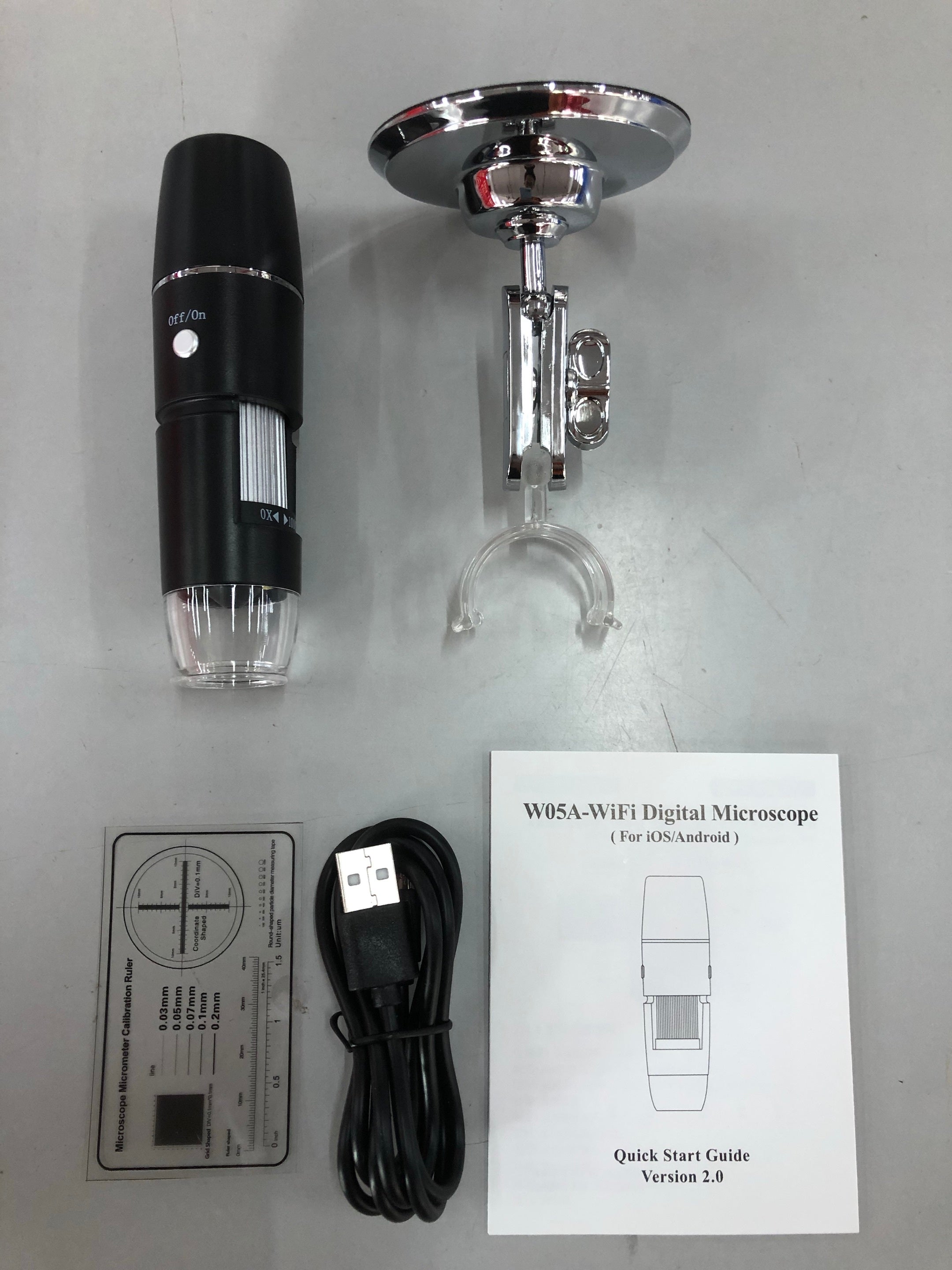 Microscope magnifier camera teléfono | Proyect369