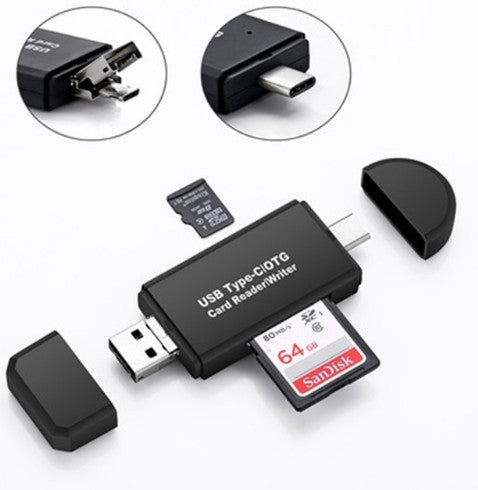 Smart Three-In-One Multi-Function Card Reader | Proyect369