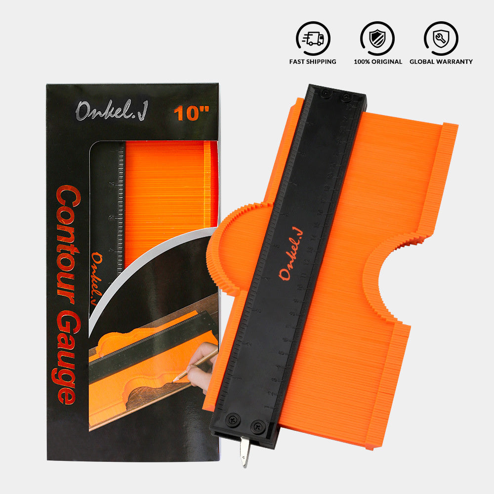 5 10 inch contour gauge template plástico measuring contour gauge duplicator tiles edge shaping measure ruler measuring