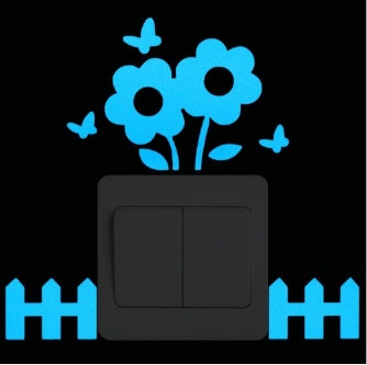 Pegatina luminosa azul para interruptor | Proyect369