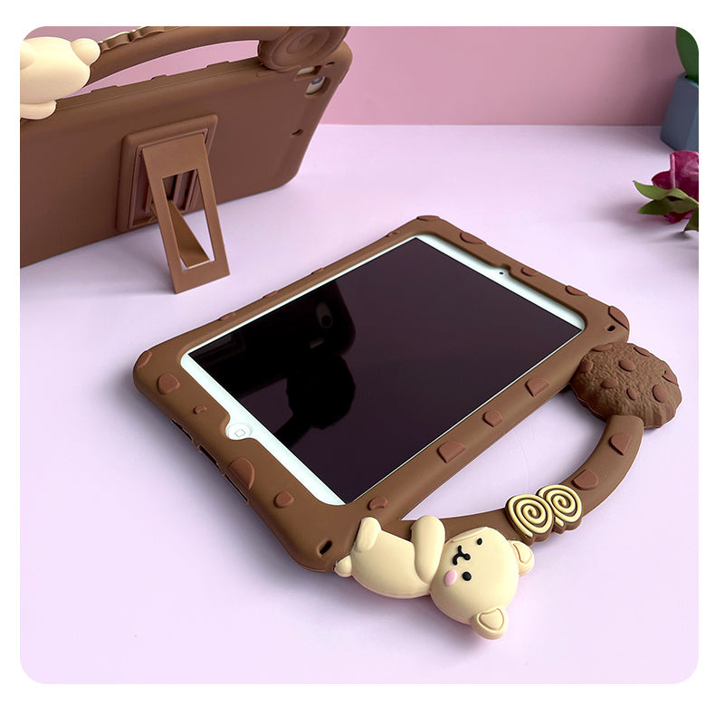 Various types of silicona sleeves para tablets - Brown iPad Pro 2020