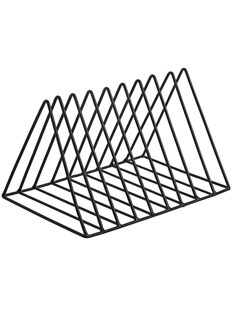 Escritorio triángulo de hierro forjado soporte para libros creative ins | Proyecto369