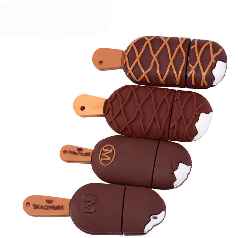 U disk simulation oem ice cream 32g 64g gift custom usb usb drive - A 128GB