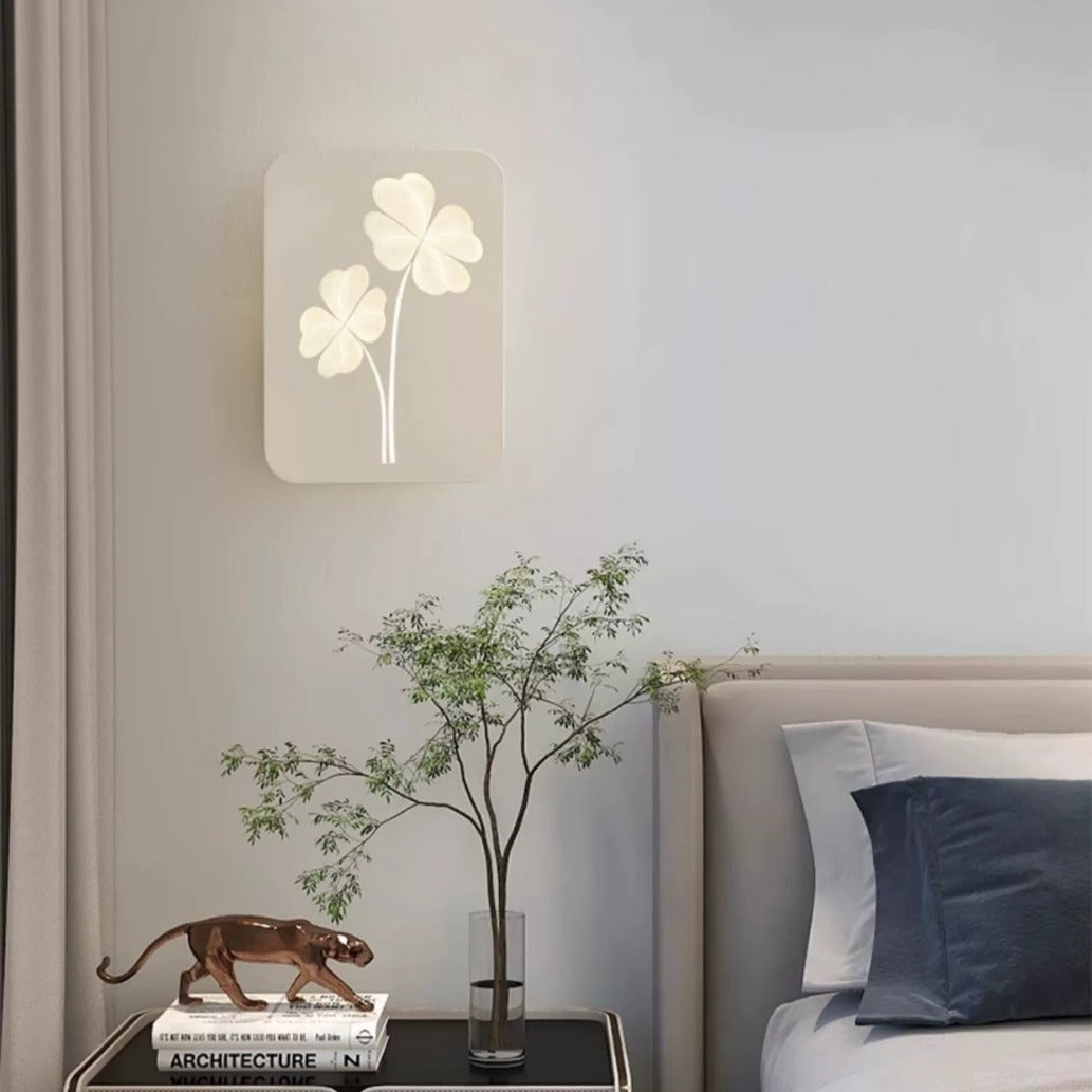 Lámpara de pared para pasillo, balcón, mesita de noche, estilo crema | Proyect369