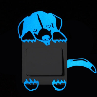 Pegatina luminosa azul para interruptor | Proyect369