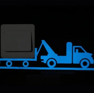 Pegatina luminosa azul para interruptor | Proyect369