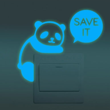 Pegatina luminosa azul para interruptor | Proyect369