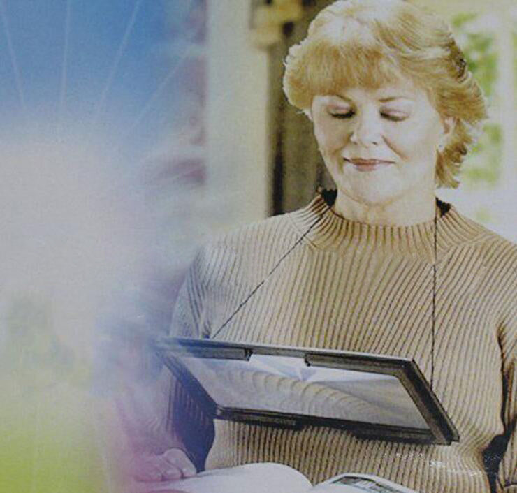 Escritorio magnifying glass con 4 LED luces ultrathin a4 | Proyect369