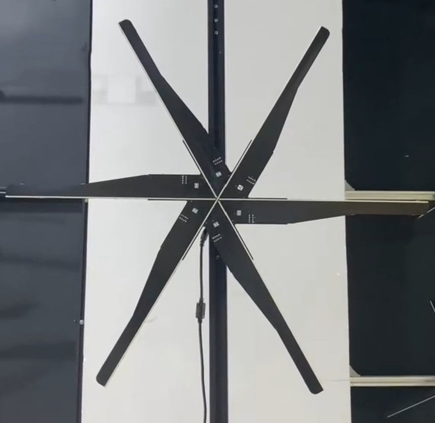 Proyector holográfico 3D aire ojo desnudo imagen | Proyecto369