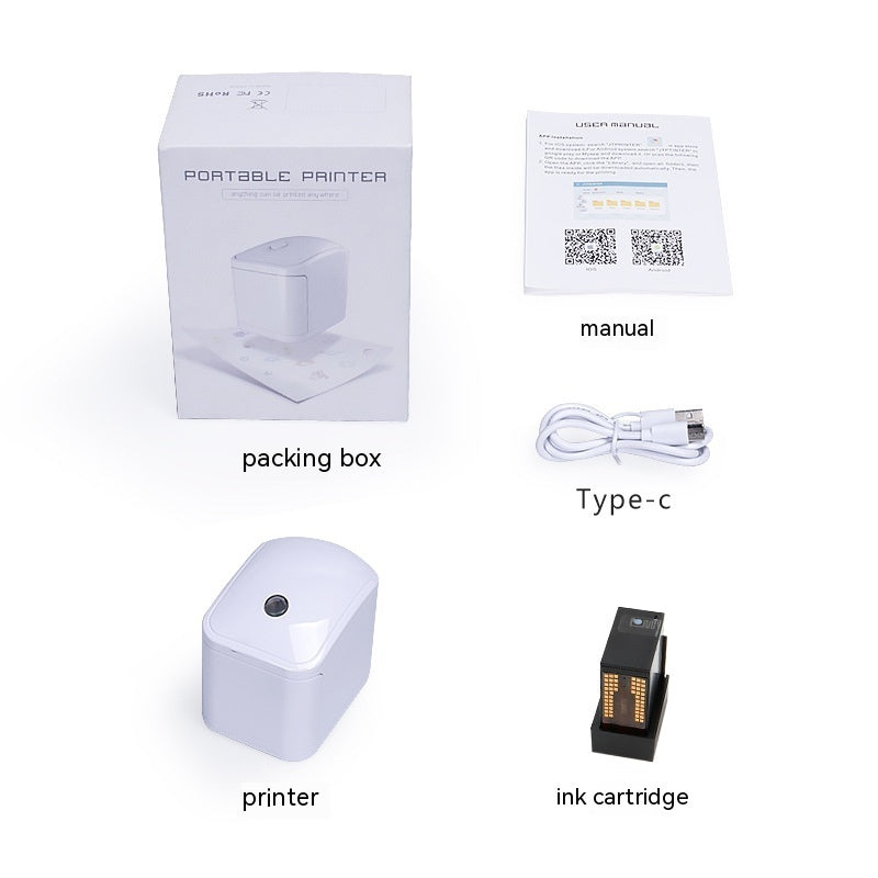 Handheld mini printer portable inkjet diy label | Proyect369