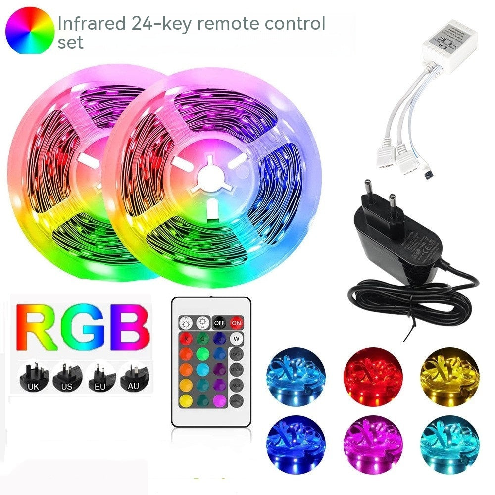 Barra de luz LED inteligente 5050 flexible con Bluetooth RGB | Proyect369