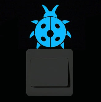 Pegatina luminosa azul para interruptor | Proyect369