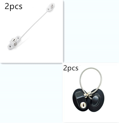 Window seguridad chain lock window cable lock restrictor | Proyect369