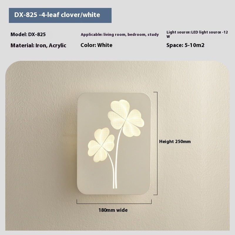 Lámpara de pared para pasillo, balcón, mesita de noche, estilo crema | Proyect369