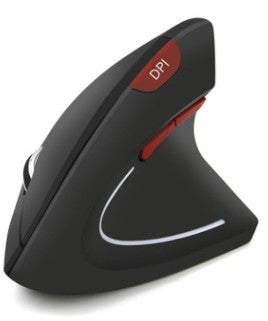 Vertical vertical wired computadora accessories handheld optical mouse - Wired black