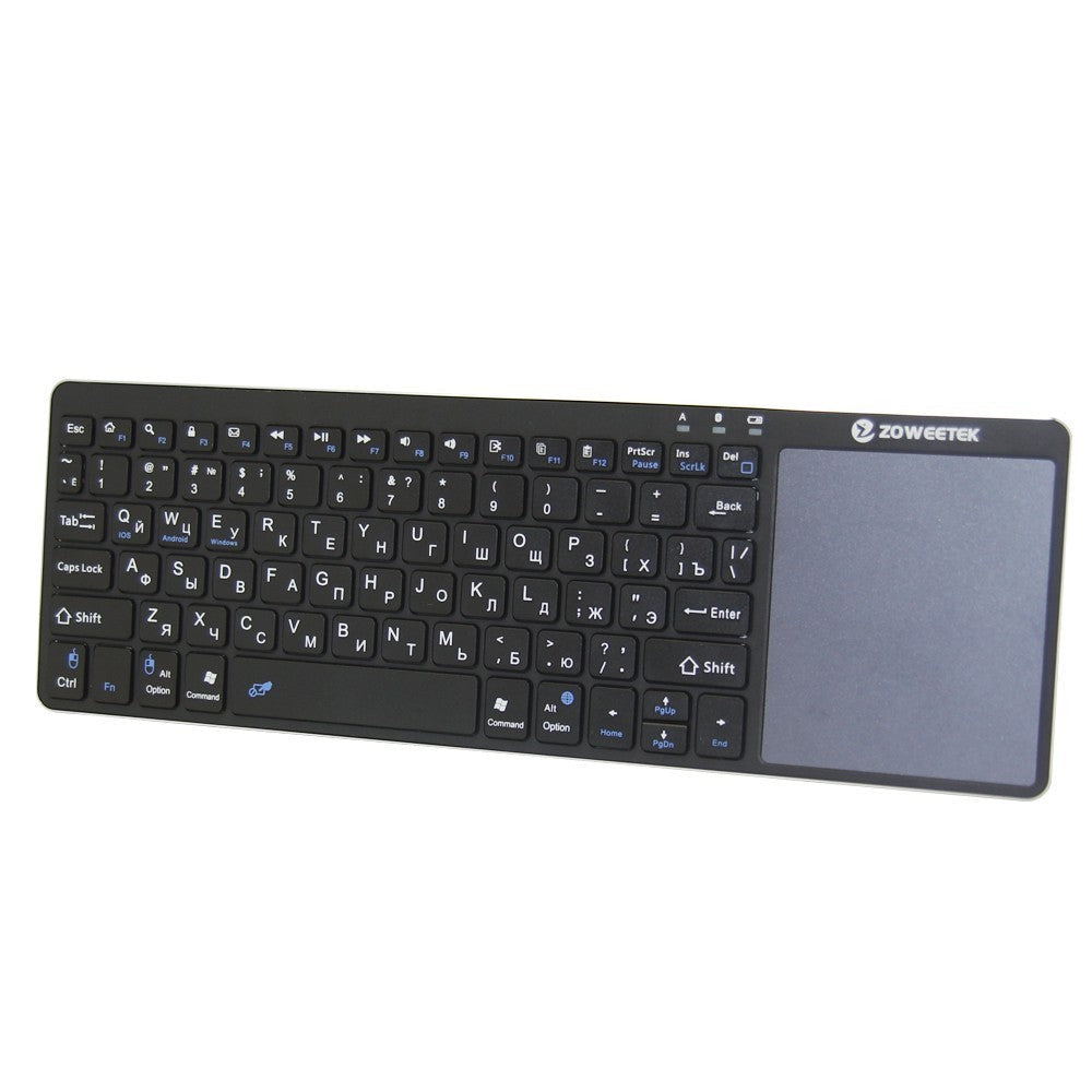Teclado Bluetooth Zoweetek K12BT-1 con Touchpad — Mini | Proyecto369