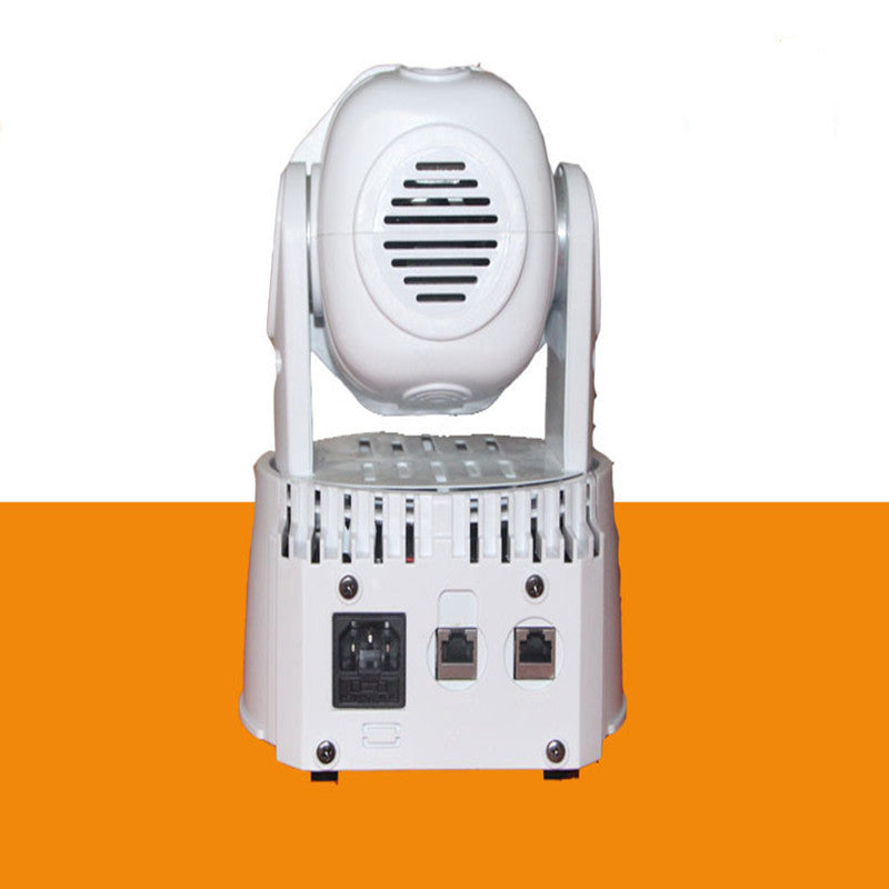 Foco LED de escenario con cabezal móvil, luz PAR cuatro en uno a todo color | Proyect369