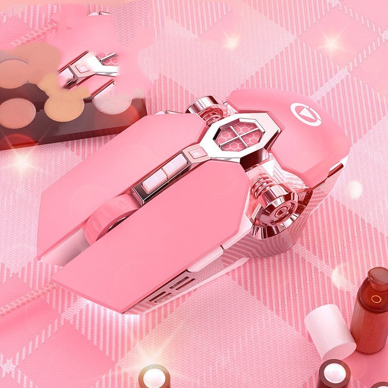 Accesorios de computadora con macros silenciadas para juegos mecánicos | Proyect369