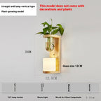 Simple Wooden Wall Lamp Bedroom Bedside Lamp | Proyect369