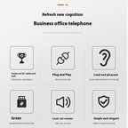 Teléfono DECT digital inalámbrico para oficina y hogar | Proyect369