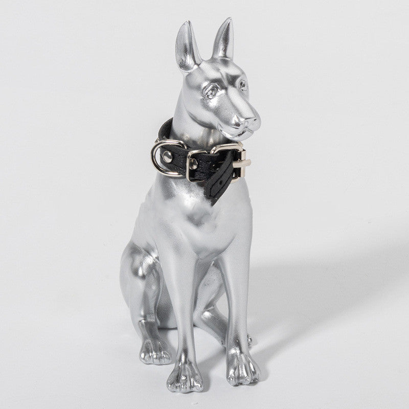 Products hogar animal decoration dog animal living room decoration - Silver