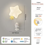 Lámpara de noche con diseño de estrella para habitación infantil | Proyect369