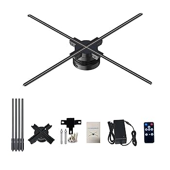 Ventilador de Holograma 3D 42CM WiFi