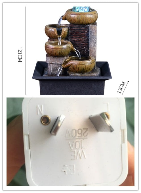 Fuente de sobremesa europea con agua corriente | Proyecto369
