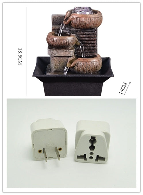 Fuente de sobremesa europea con agua corriente | Proyecto369