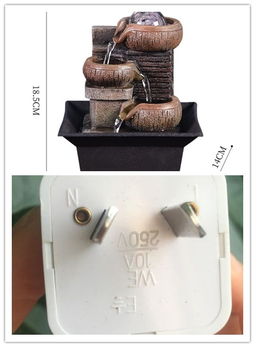 Fuente de sobremesa europea con agua corriente | Proyecto369