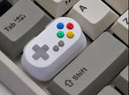 Game console handle metal transparent keycap wireless | Proyect369