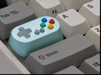 Game console handle metal transparent keycap wireless | Proyect369