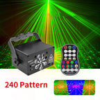 Mini luz láser de 6 agujeros y 8 agujeros | Proyecto369