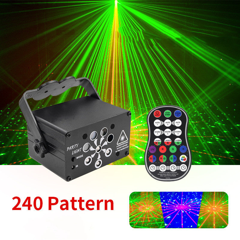 Mini luz láser de 6 agujeros y 8 agujeros | Proyecto369