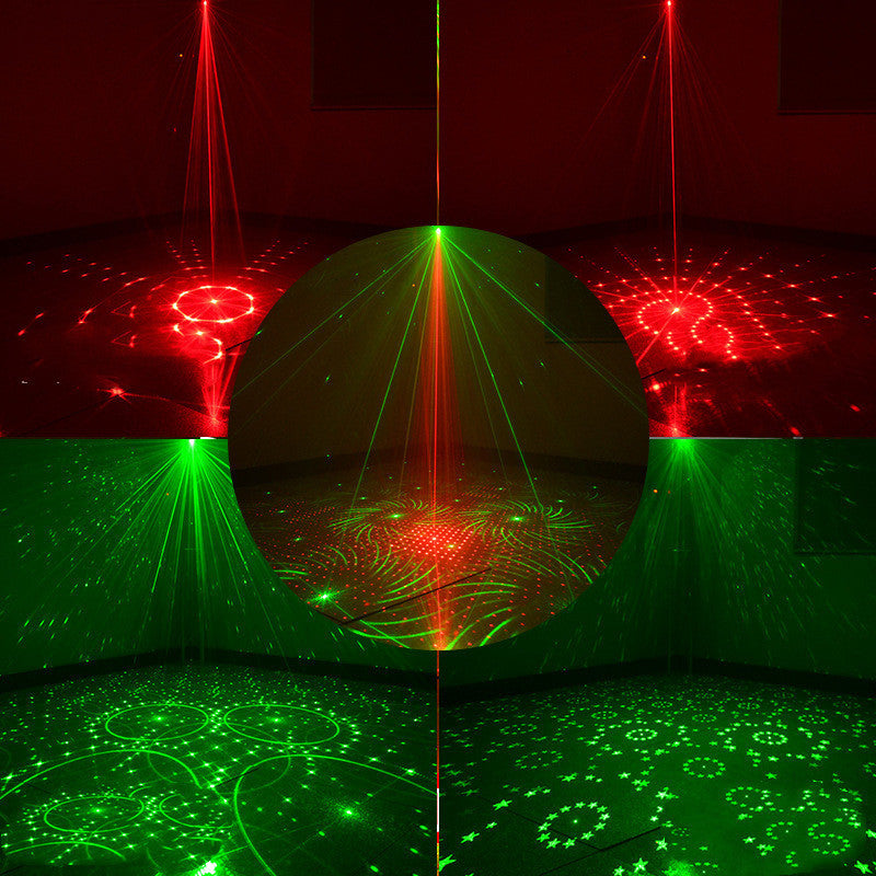 Mini luz láser de 6 agujeros y 8 agujeros | Proyecto369