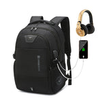 Mochila USB para hombre, mochila para mujer, bolsa de viaje exterior | Proyecto369