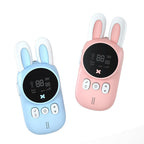 Rabbit children's walkie-talkie handheld wireless call - One pair without battery