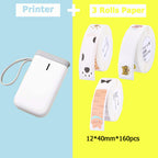 '- White White sticker