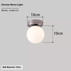 Nordic Simple Round Spherical Wall Lamp | Proyect369