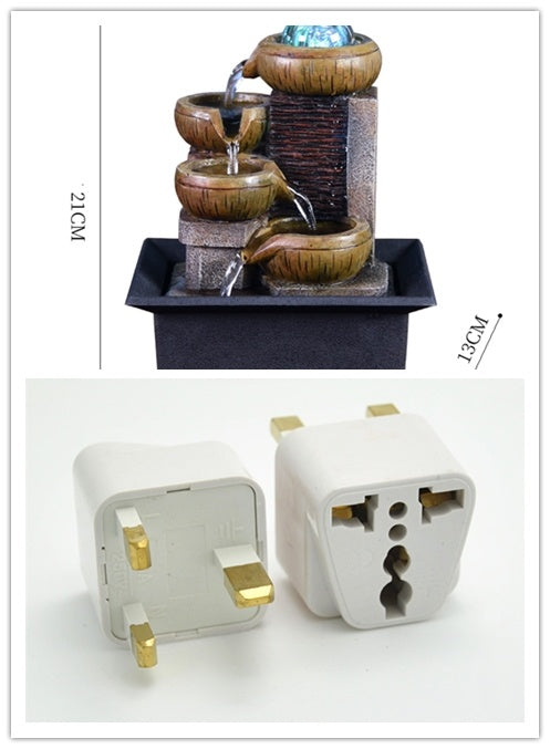 Fuente de sobremesa europea con agua corriente | Proyecto369