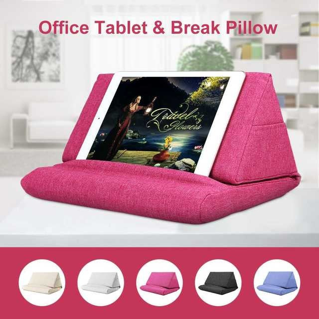 Tablet computadora celular teléfono support pillow pillow - Black