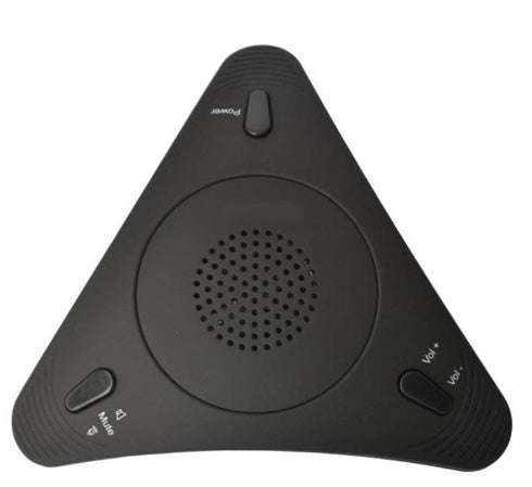 Video conference omnidirectional microphoneconference micrófono echo canceller USB free drive - black