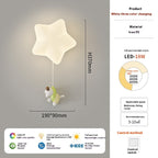 Lámpara de noche con diseño de estrella para habitación infantil | Proyect369