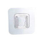 Strong adhesive snap button, no trace, no punching, hangable double-sided patch, transparent hook buckle - Buckle 1PC