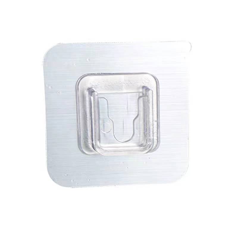 Strong adhesive snap button, no trace, no punching, hangable double-sided patch, transparent hook buckle - Buckle 1PC