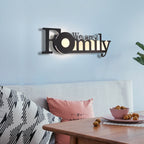Led English Letter Wall Lamp Background Wall Creative | Proyect369