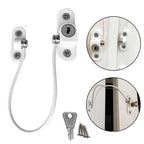 Window seguridad chain lock window cable lock restrictor multifunctional window lock door seguridad guard para bebé