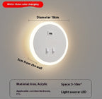 Lámpara de pared LED minimalista moderna para mesita de noche | Proyecto 369