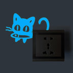 Pegatina luminosa azul para interruptor | Proyect369