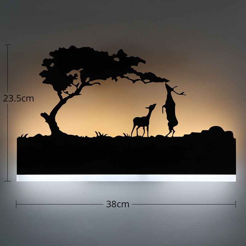 Led acrylic wall lamp | Proyect369